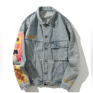 TO Van Gogh Denim Jacket